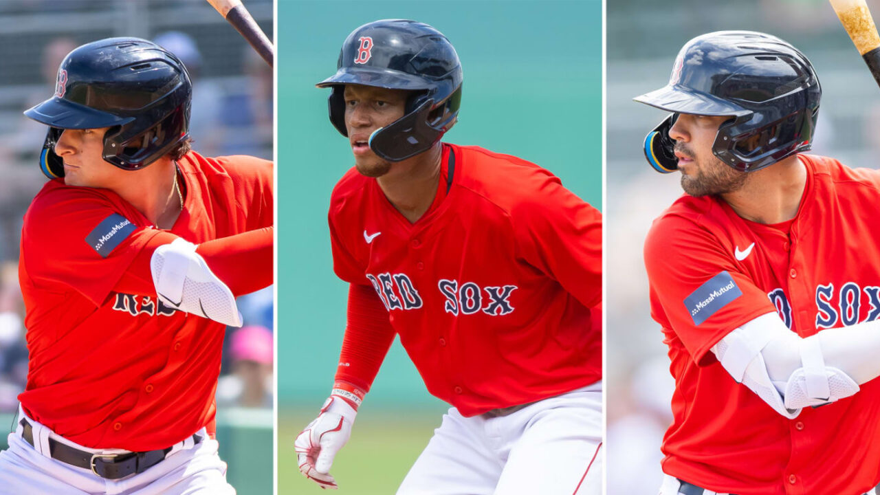 Kristian Campbell, Roman Anthony and Marcelo Mayer Red Sox Prospects